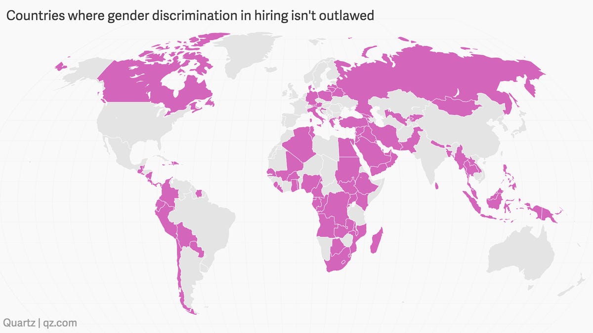 The sexist laws that make work harder for women in almost every country