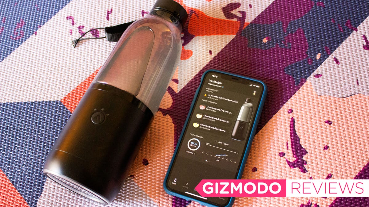 Botella de agua inteligente del futuro, LifeFuels Smart Bottle