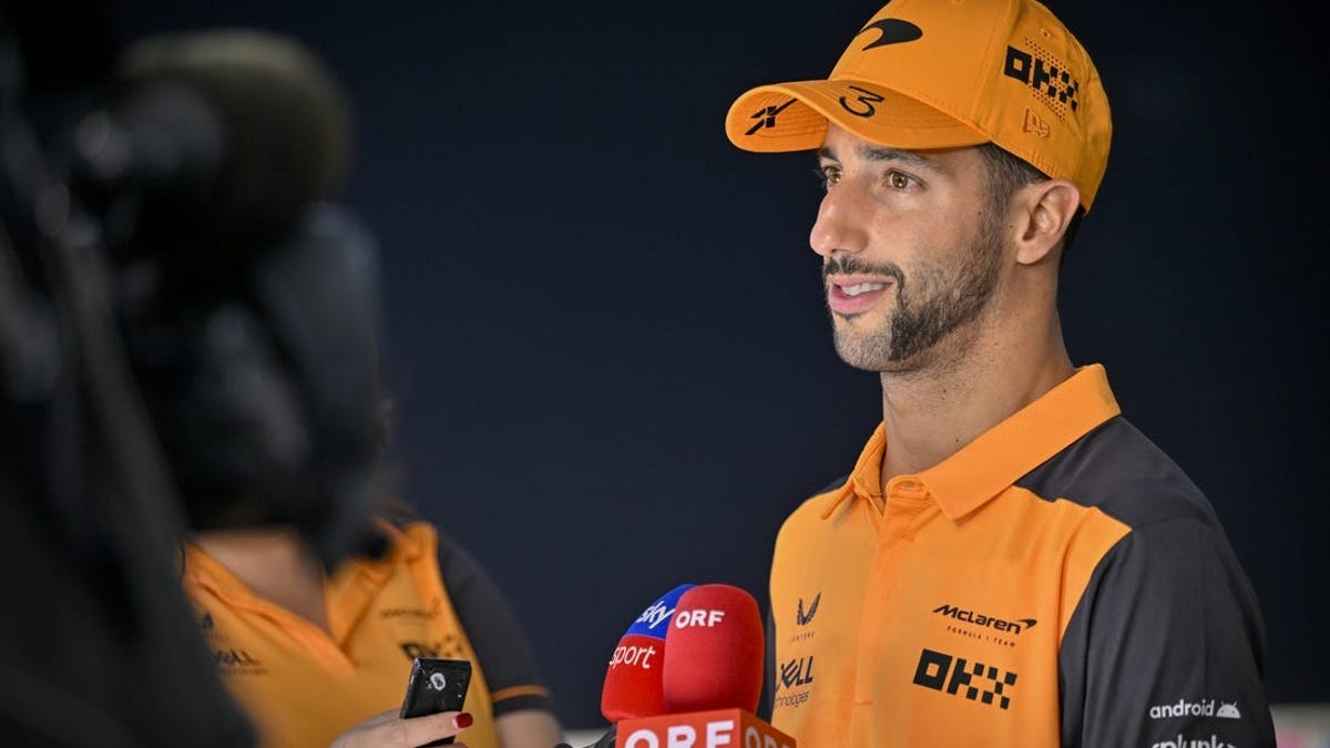 Novo Boné Original Mclaren F1 Team - Daniel Ricciardo 2022