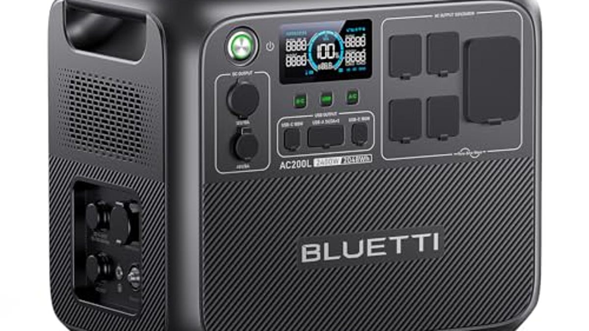 Get Empowered with BLUETTI Portable Power Station AC200L, $800 Down!