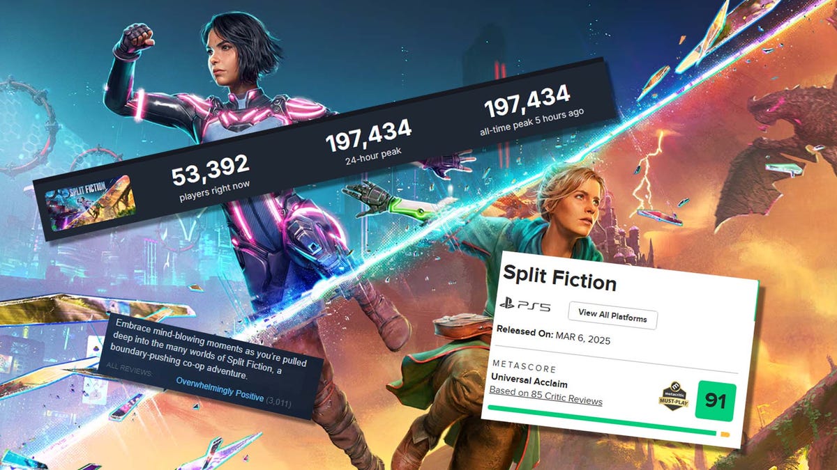 Split Fiction Is A Smash Hit By Every Metric And A Lesson To EA And Others