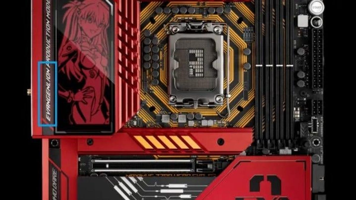 The Typo on This $700 Evangelion Motherboard is Typical Shinji