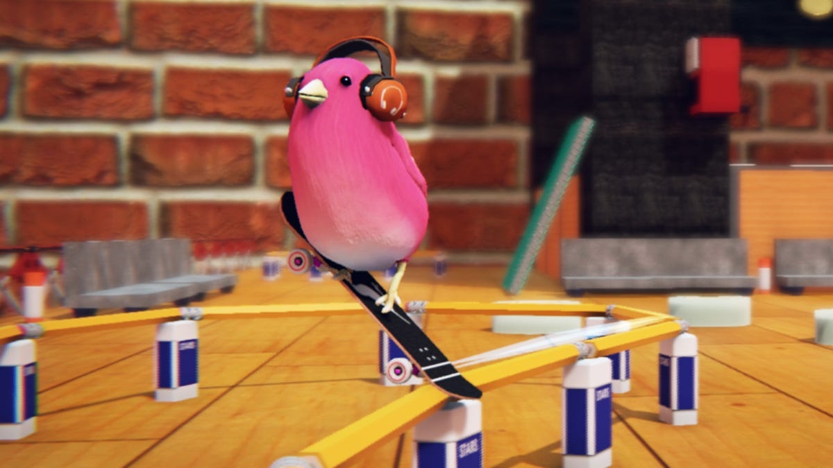 SkateBIRD, um jogo de skate com pássaros
