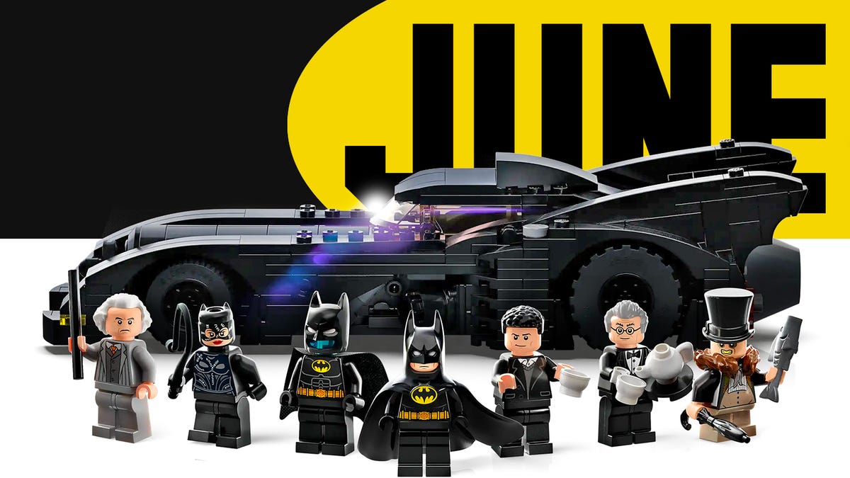 LEGO releases Batman's 1989 Batmobile replica