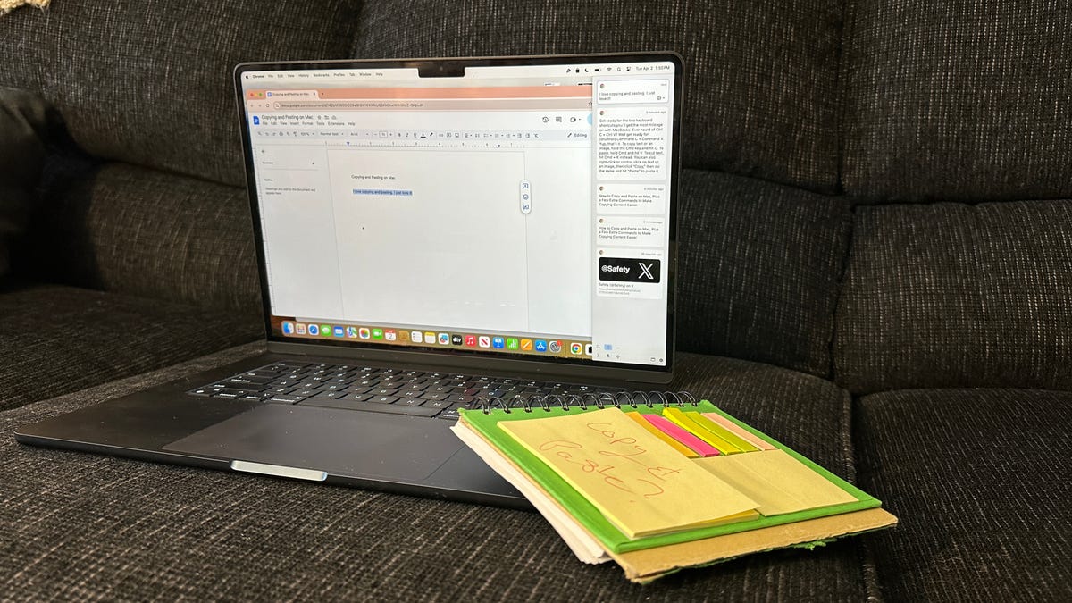 Cómo copiar y pegar en Mac y algunos otros atajos útiles