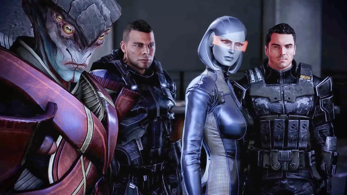 Remake Mass Effectu daleko, daleko „je to v jiné galaxii“