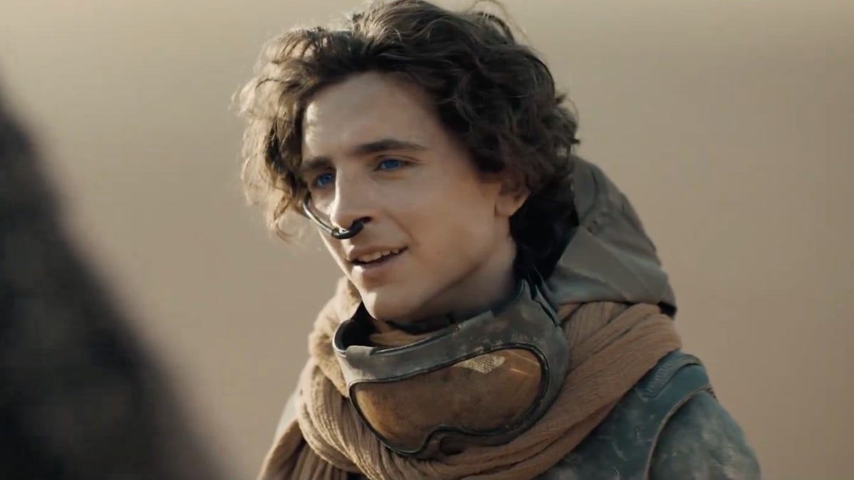 Watch Timothée Chalamet Ride a Sandworm in Extended Dune: Part Two Clip