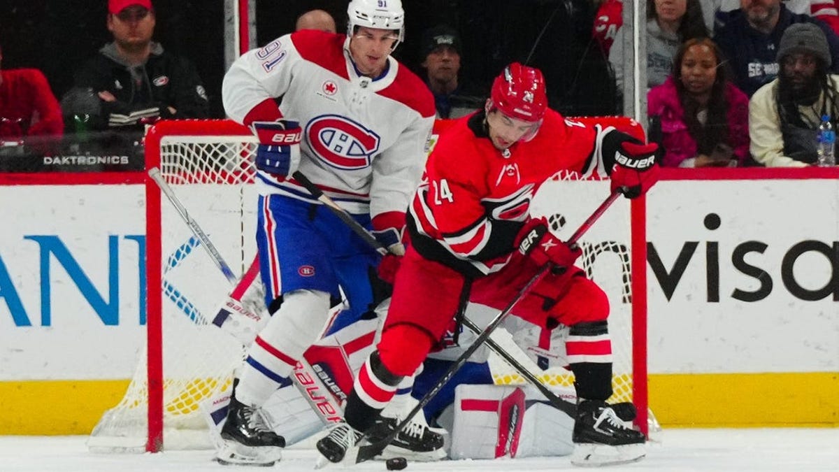 Andrei Svechnikov's Hat Trick Lifts Hurricanes Over Canadiens