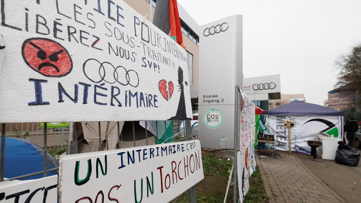 Police Reportedly Beat Back More Than 150 Audi Workers Who Crashed Meeting About Plant Closures