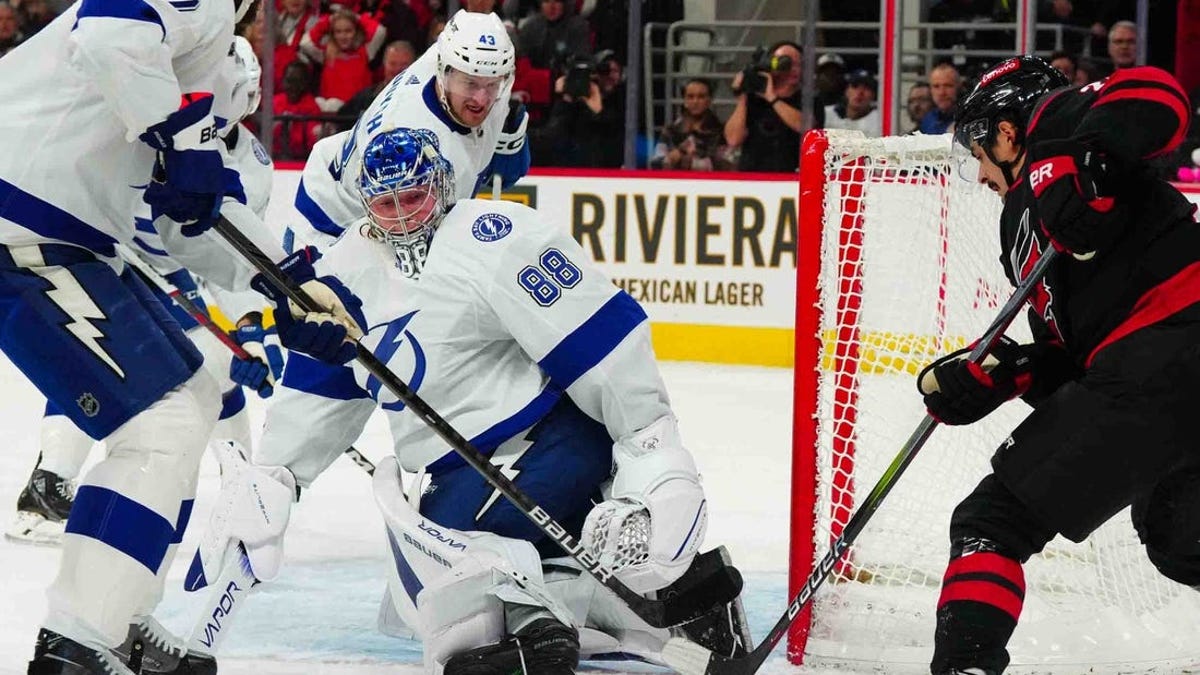 NHL Roundup: Lightning's Andrei Vasilevskiy Wins Season Debut