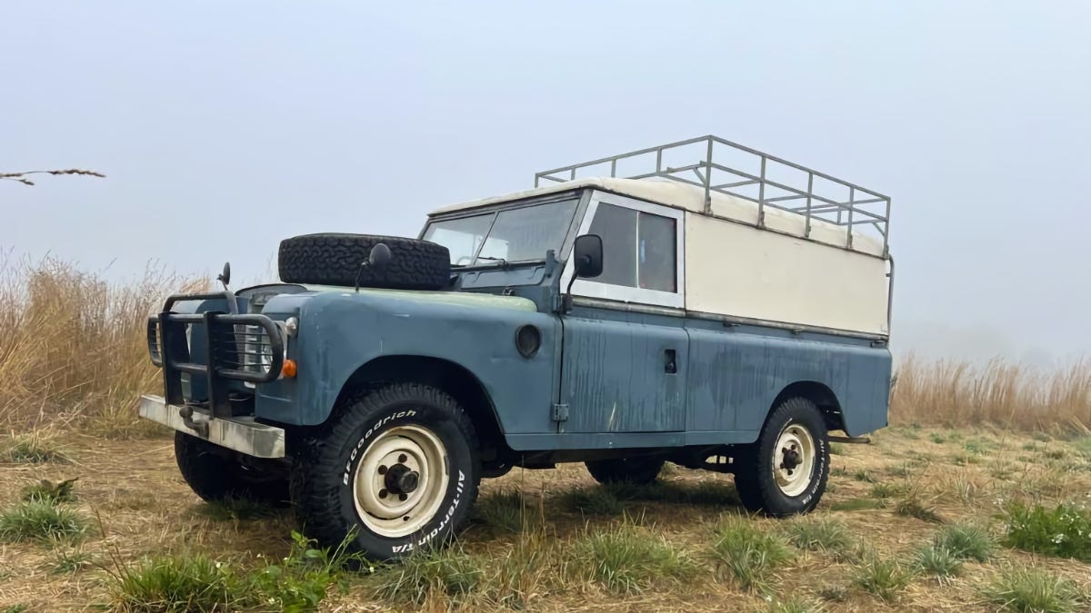 At ,500, Would You Rove The Land In This 81 Land Rover 109?