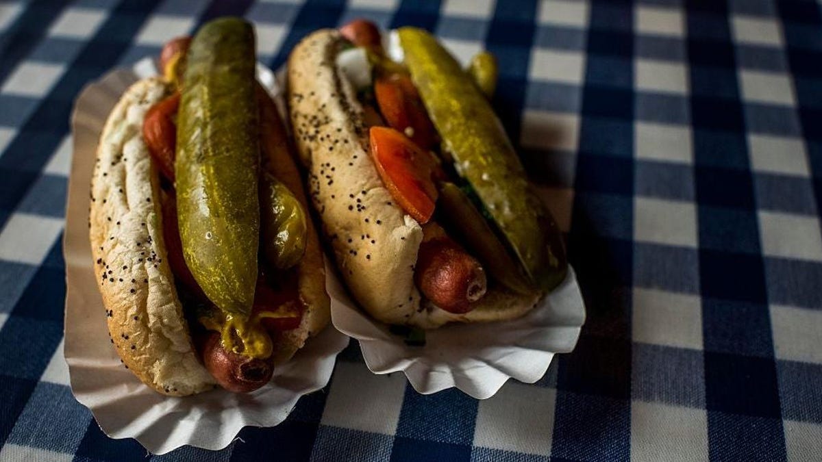 Best Ever - Classic Chicago Style Hotdog - Grillin With Dad