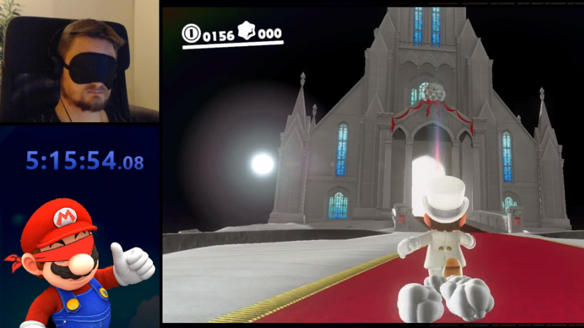 Watch Two Players Play Mario 64 Blindfolded and Beat the Game