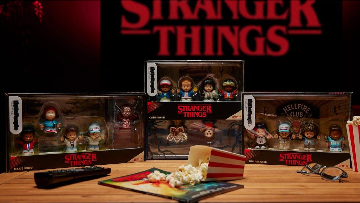 Stranger Things Fisher-Price Little People Collector Sets