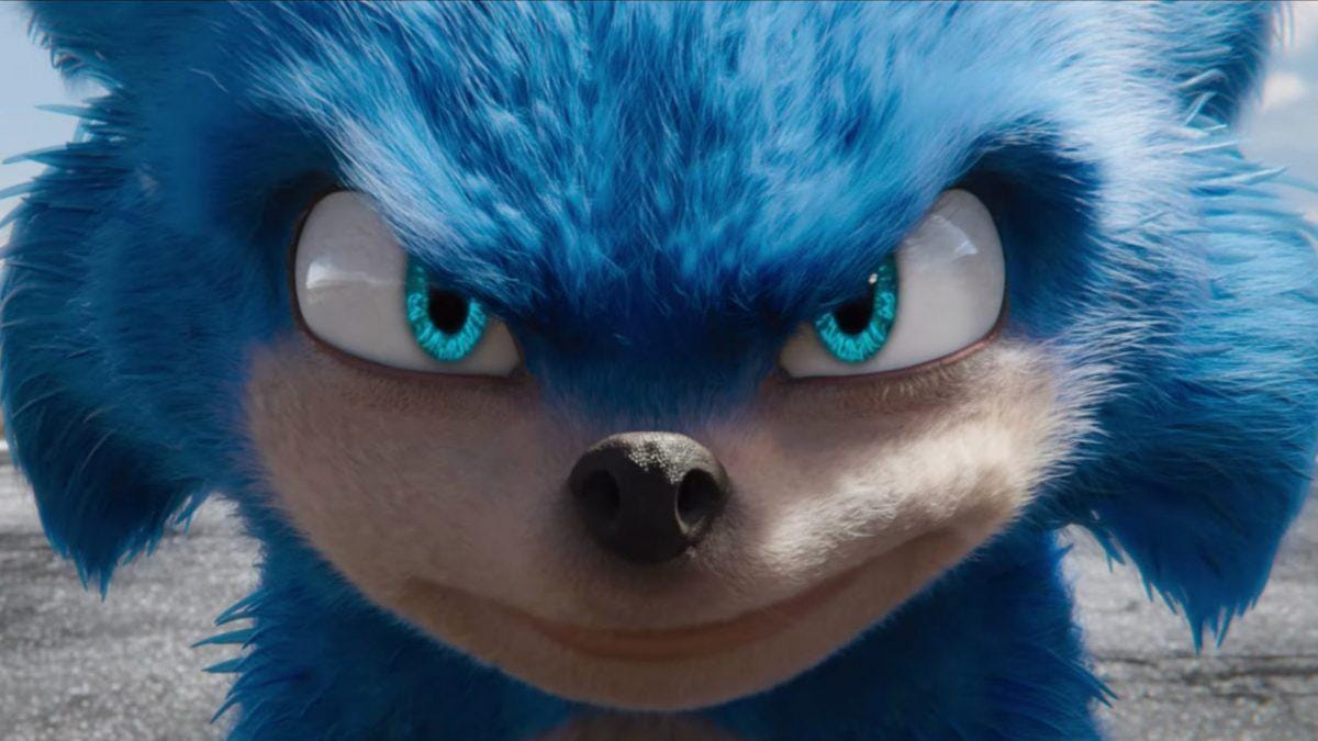 Movie Sonic (Old Design)