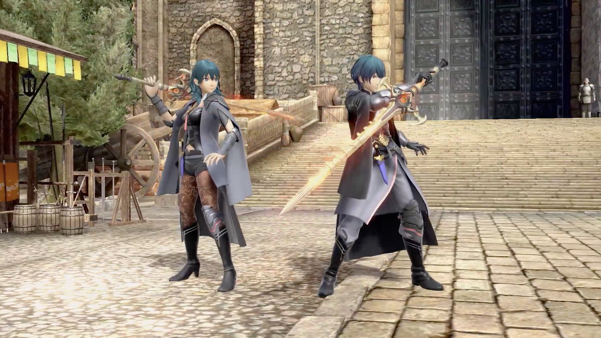 Aloy (Horizon Zero Dawn) over Byleth [Super Smash Bros. Ultimate