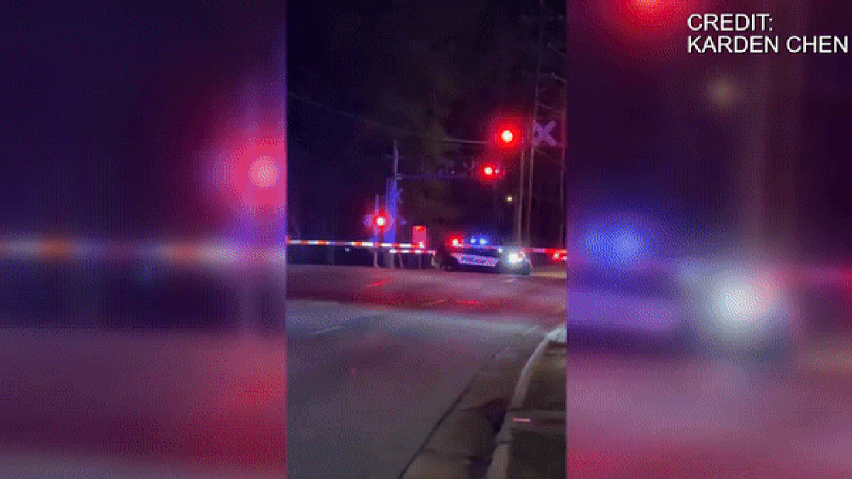 Amtrak Train Destroys Police Cruiser An Officer Parked On The Tracks