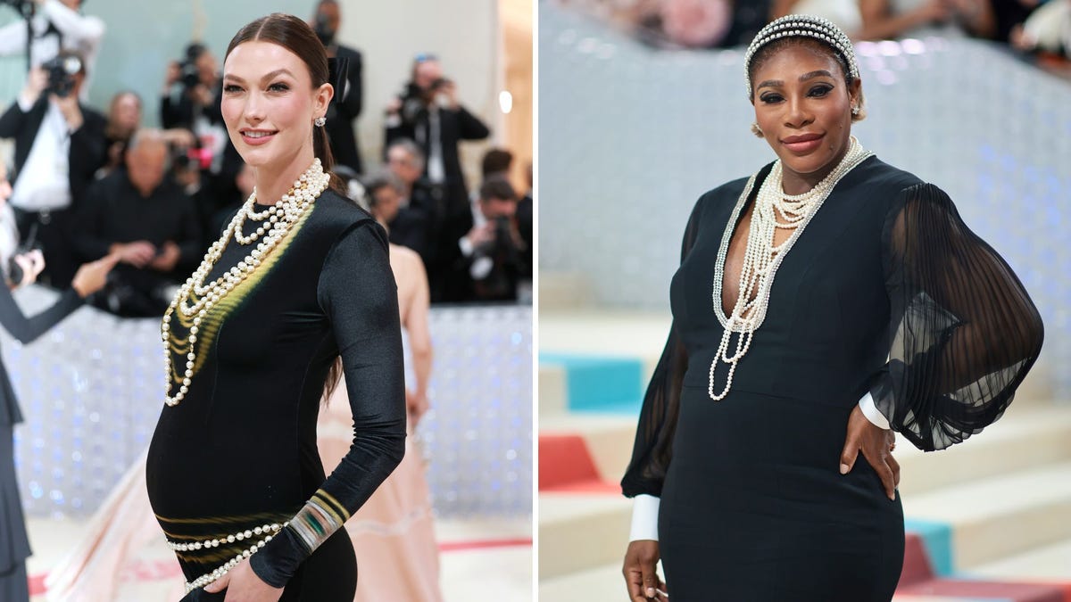 Serena Williams, Karlie Kloss reveal pregnancies at Met Gala