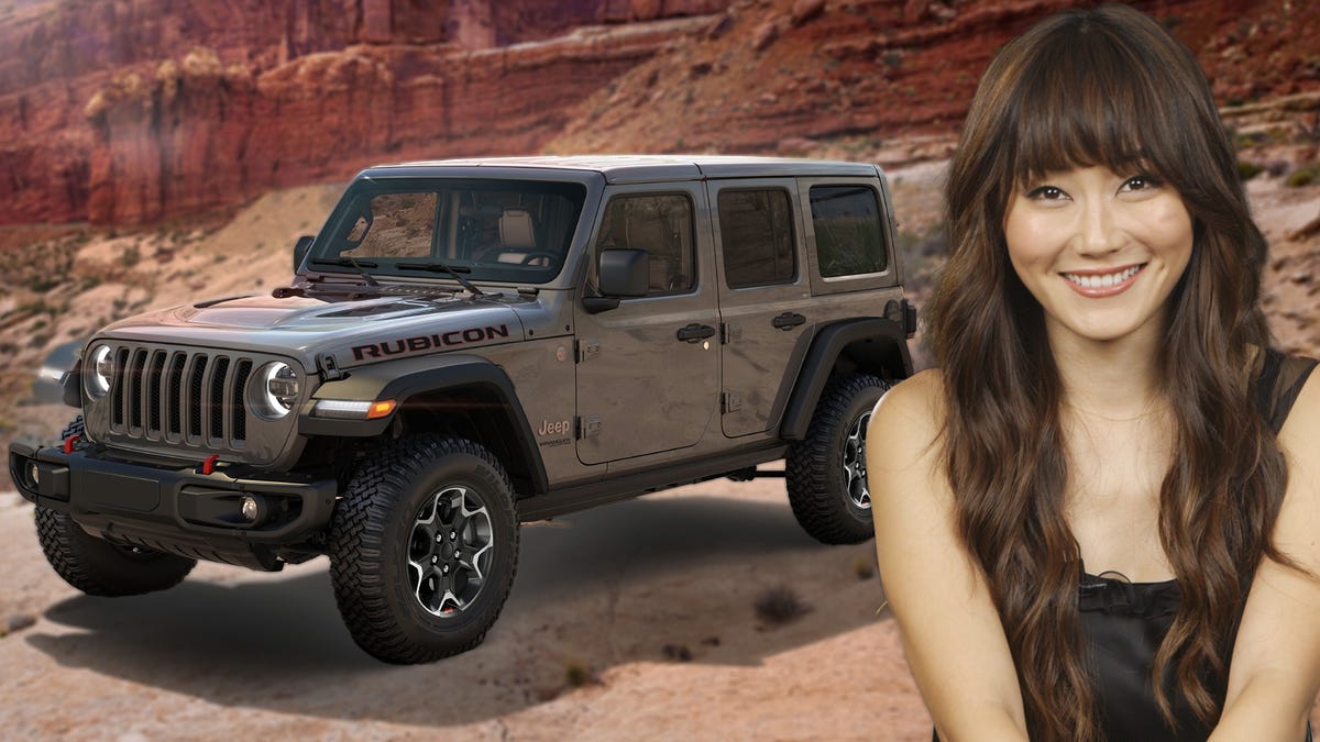 Karen Fukuhara Is A Very Happy Jeep Owner