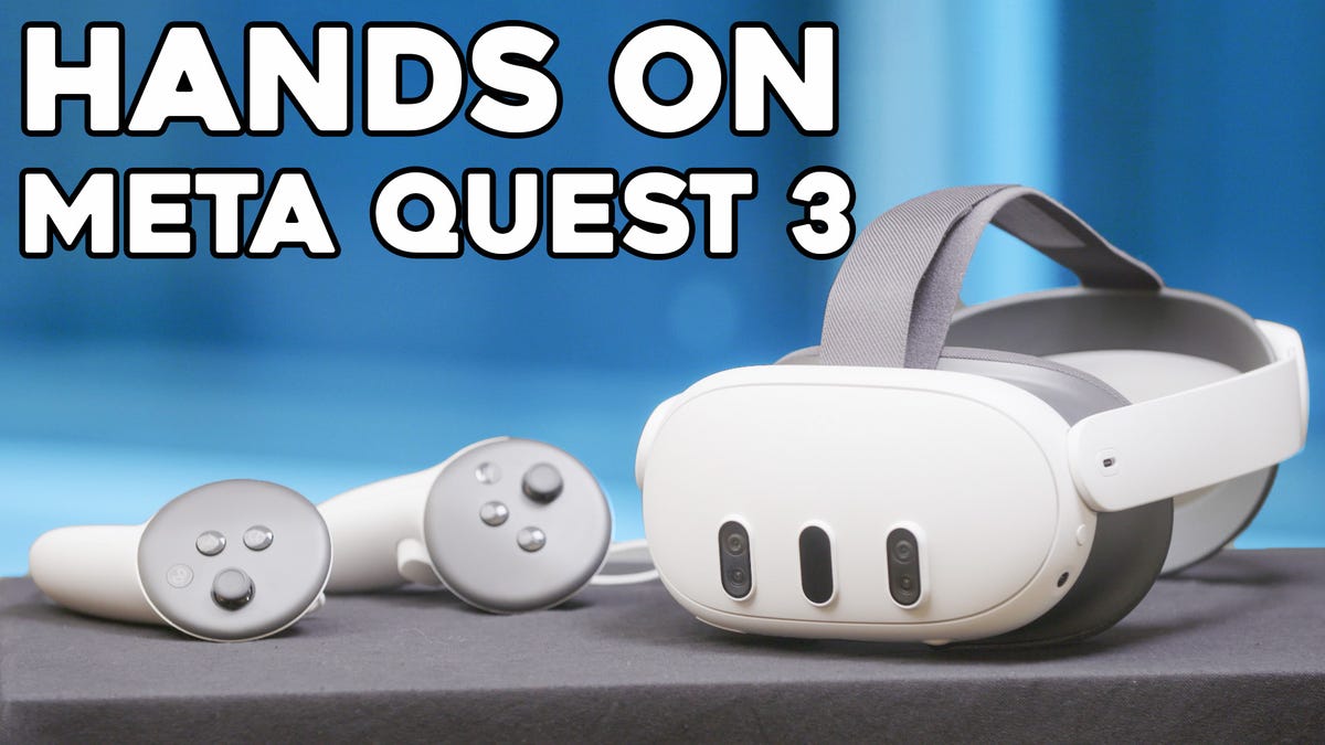 Hands-On With Meta Quest 3