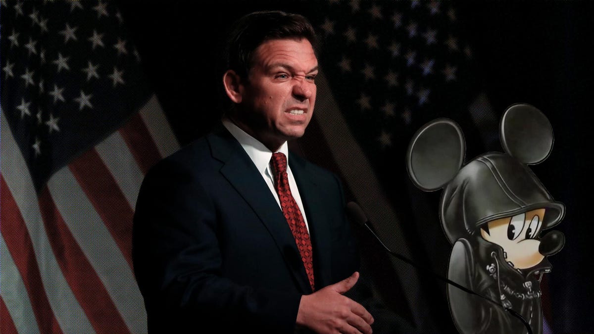 Florida Gov. Ron DeSantis Pisses Everyone Off With Disney Feud