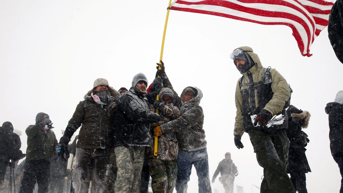 The band of US veterans who stood with protesters at Standing Rock have ...