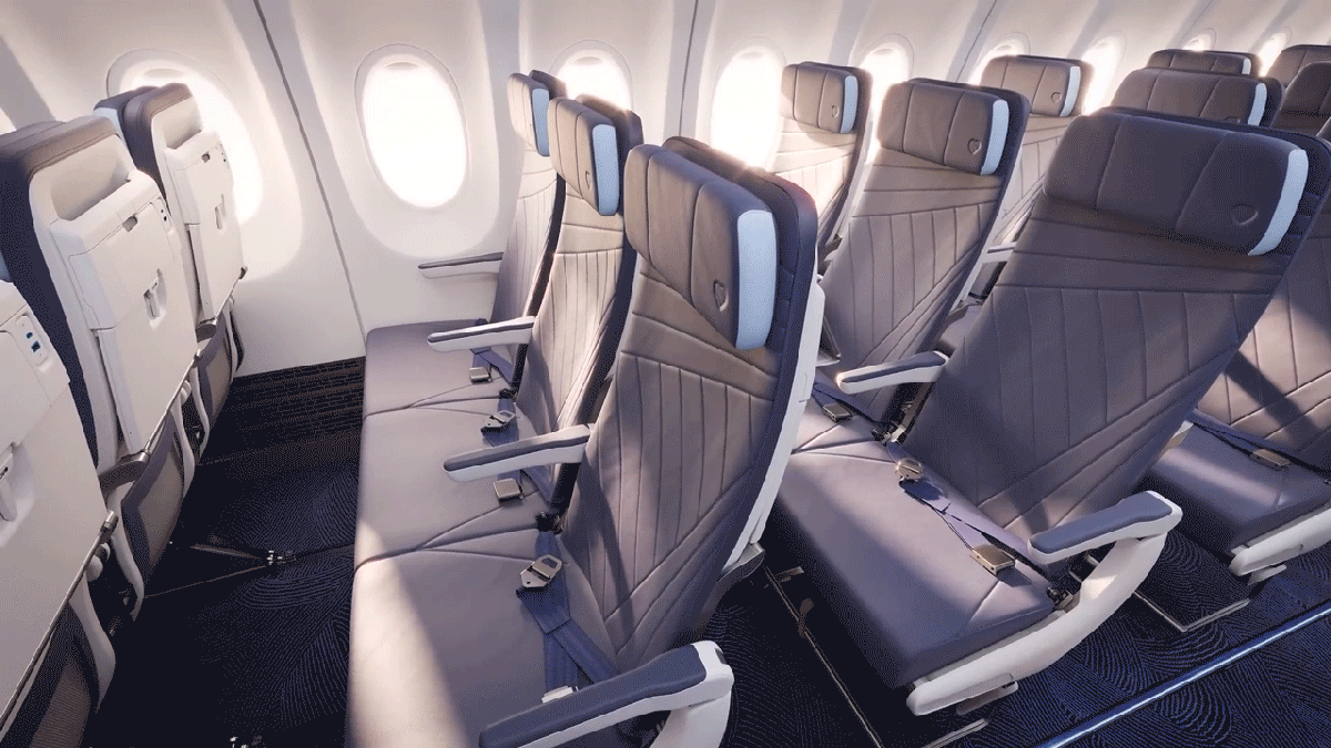 Southwest Airlines  unveiled a redesigned cabin featuring new Recaro seats , and while they have a clean modern look, they’re as thin as an ironing 