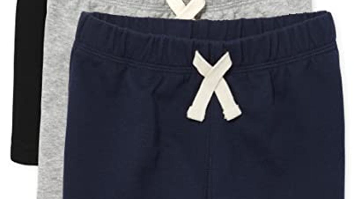 The Children’s Place Baby Boys and Toddler Boys French Terry Shorts, Now 60% Off