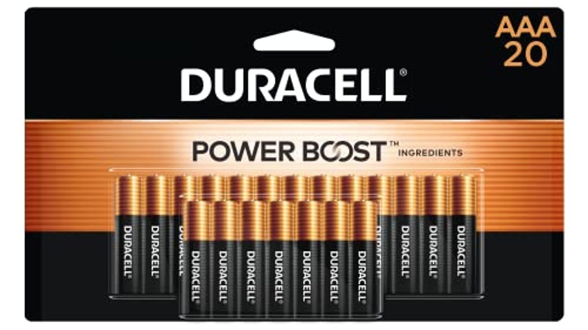 Duracell Coppertop AAA Batteries with Power Boost Ingredients, Now 20% Off