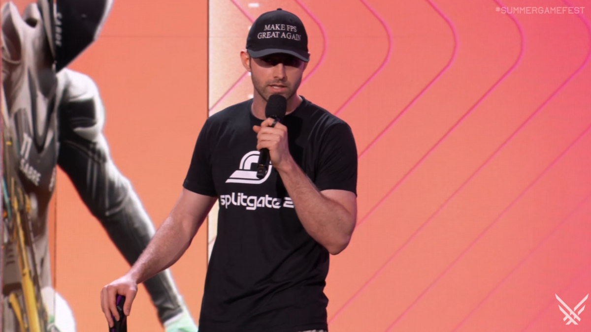 Splitgate 2 Dev Says He's Tired Of Playing Call Of Duty And Wants Titanfall 3 While Wearing A 'Make FPS Great Again' Hat