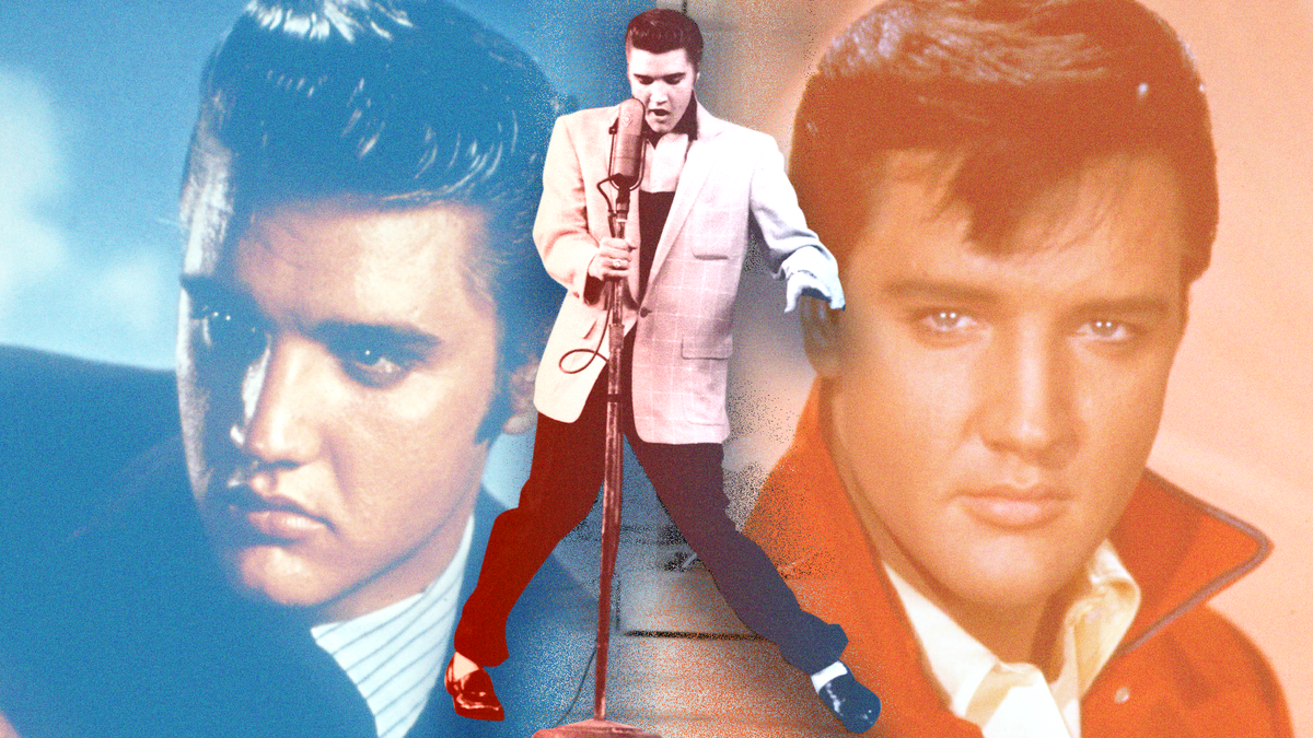 Elvis Presley - Stuck On You w/lyrics 