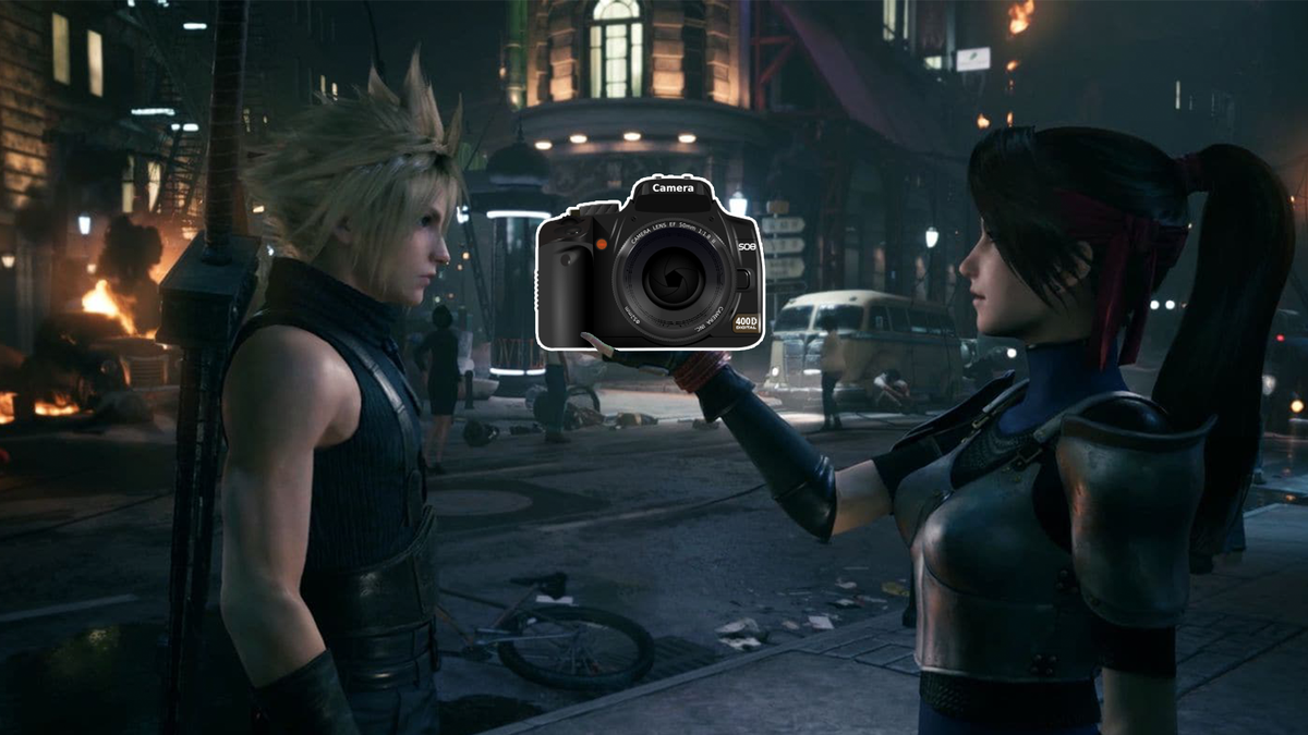 Final Fantasy 7 Remake mod adds the camera from PlayStation