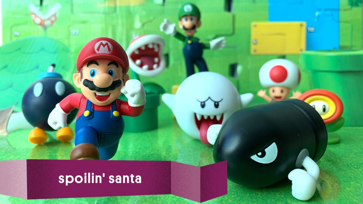 Spoilin' Santa: What's Inside Nintendo's Super Mario Advent Calendar?