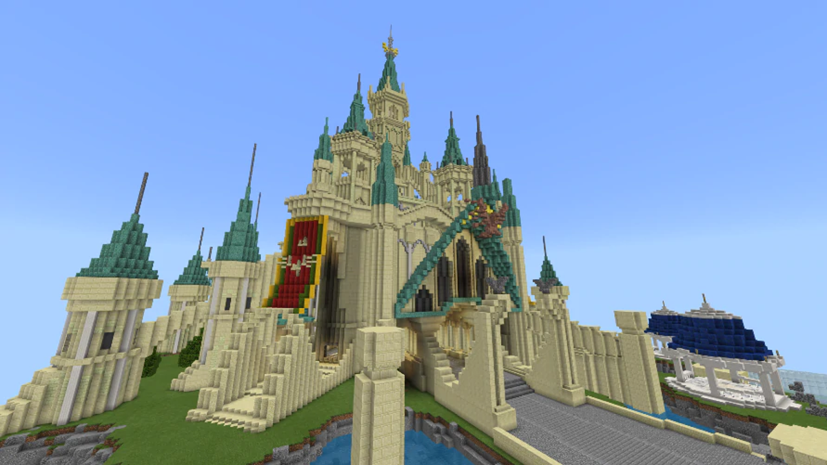 Breath Of The Wild's Hyrule Castle Has Finally Been Restored, In Minecraft