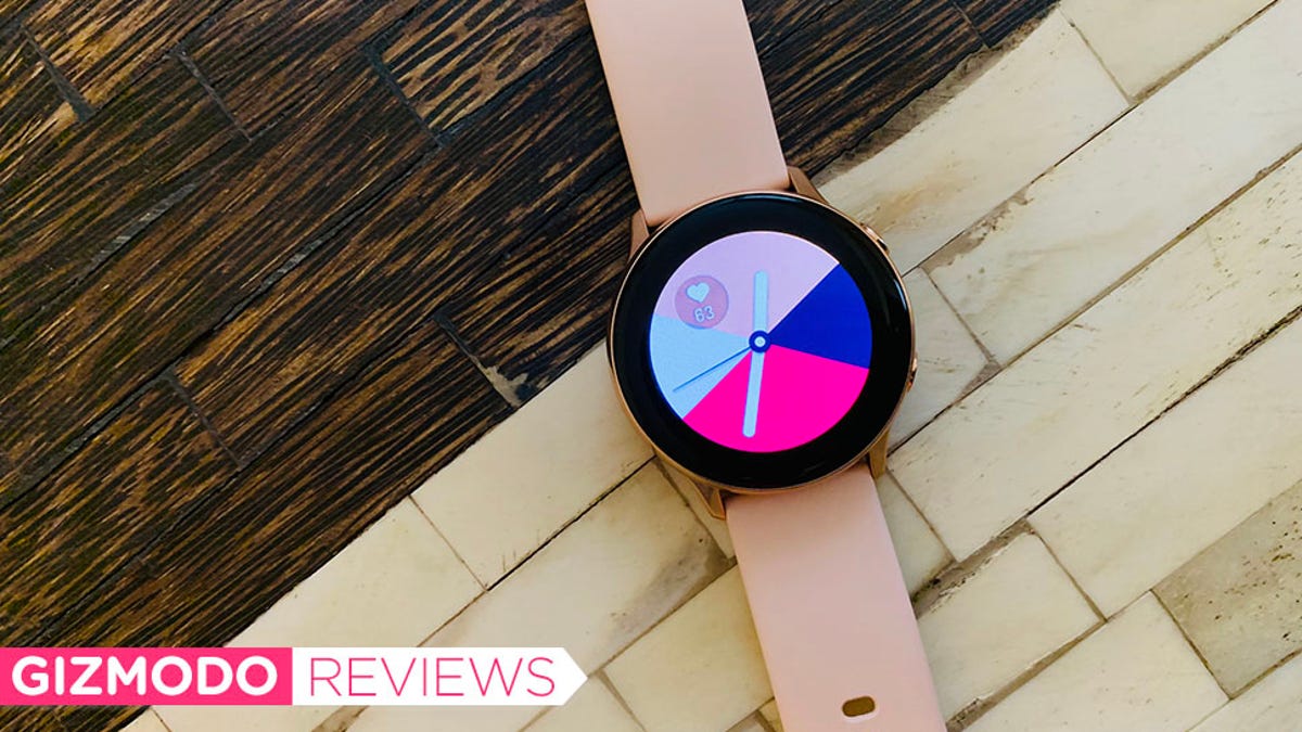 Galaxy smartwatch active discount review