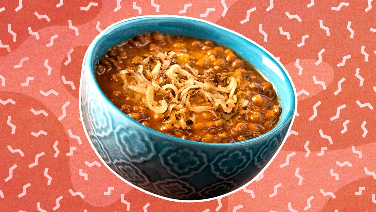 Use the Instant Pot to combine the best of lentil and French onion