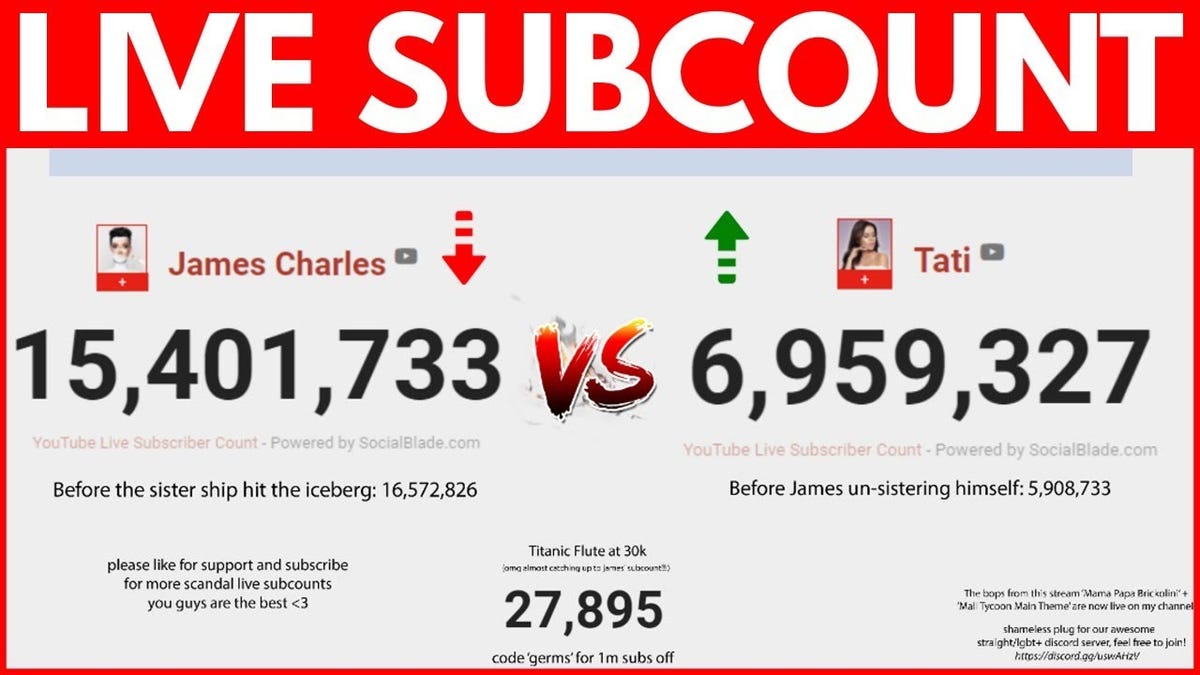 Has A NEW Live Subscriber Count? 