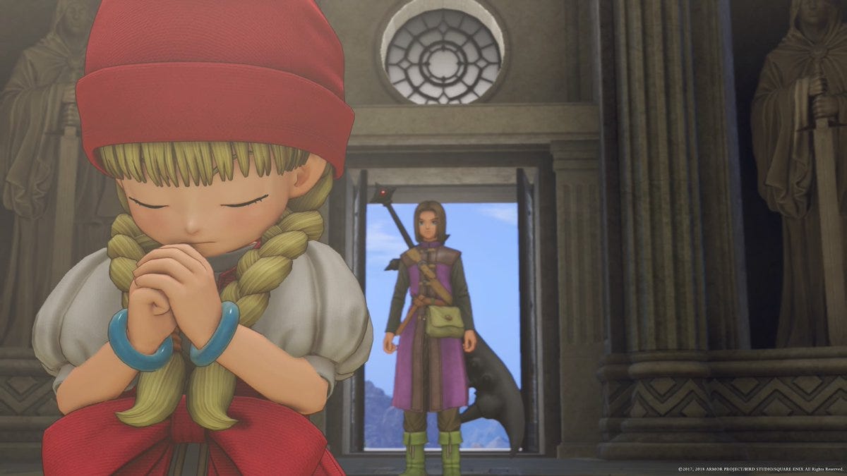 The Difficult Dilemma Of Dragon Quest XI's Post Credit Sequence