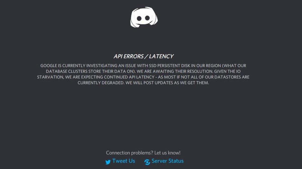 Discord down? Current problems and outages