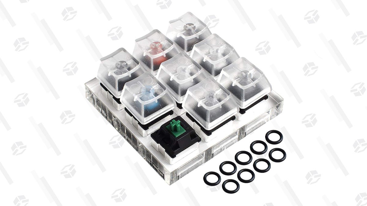  Griarrac Cherry MX Switch Tester Mechanical Keyboards 9-Key  Switch Testing Tool, with Keycap Puller and O Rings : Electronics