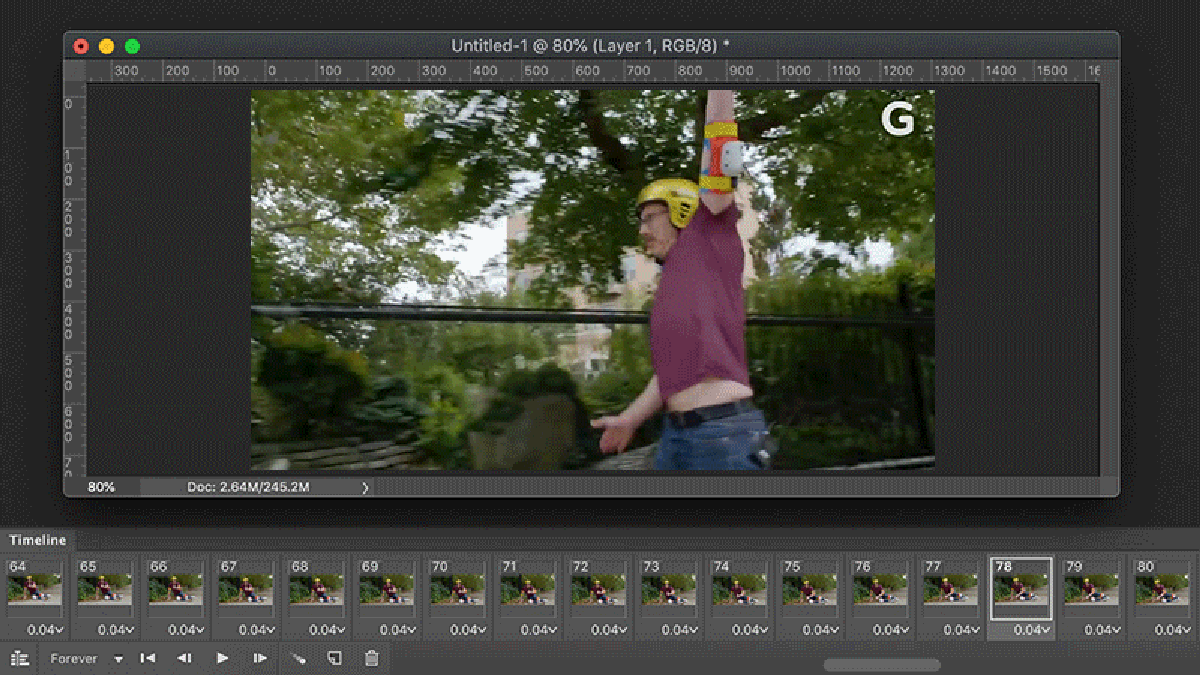 home of photoshop — How to Make Gifs High Quality