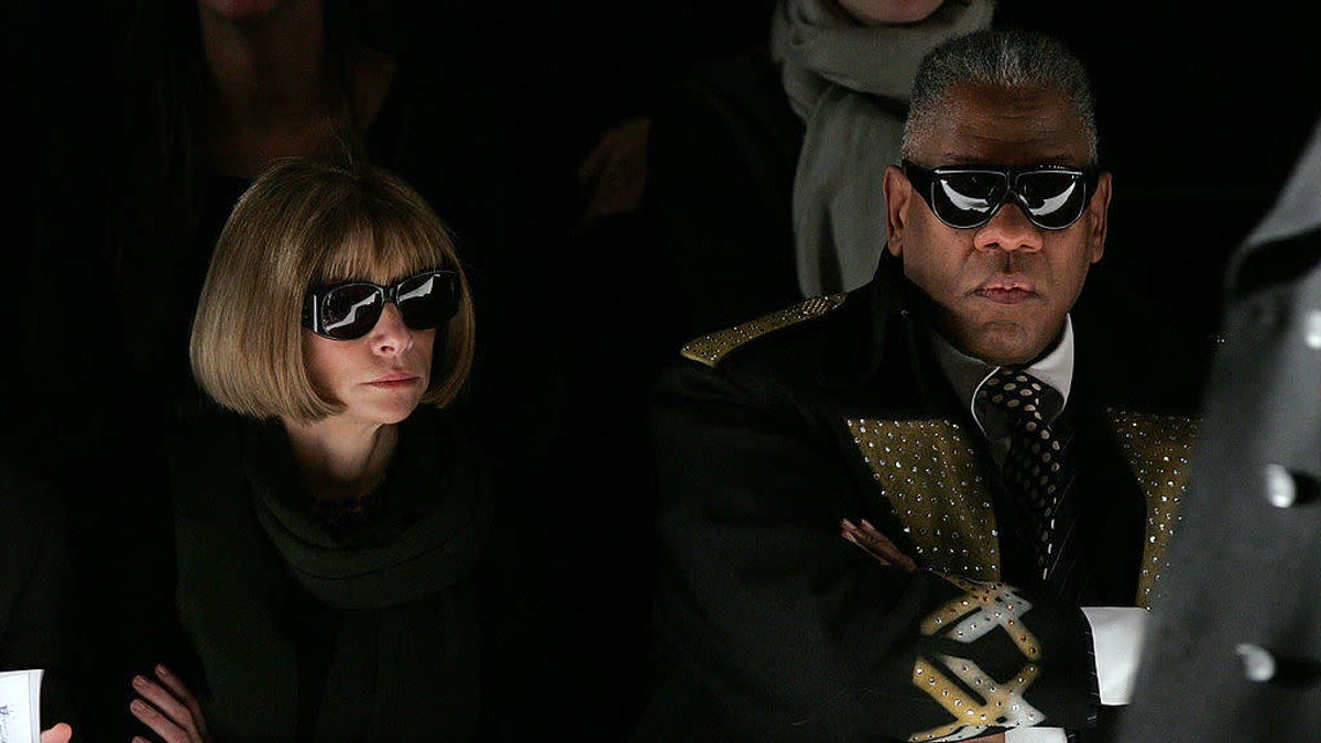 André Leon Talley and Anna Wintour made up before his death