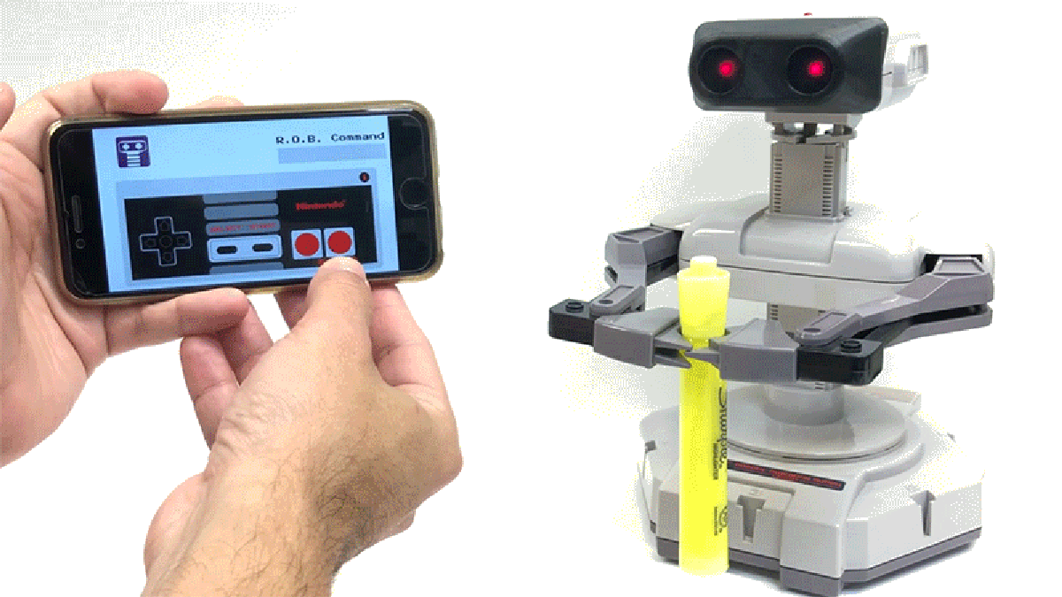 Nintendo NES R.O.B. Rob the Robot Robotic Operating Buddy PREOWNED No Box