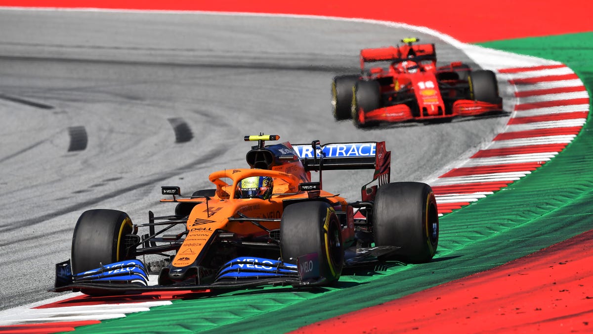 Lando Norris Makes His First Podium Finish As Formula One Makes A Messy Return In Austria