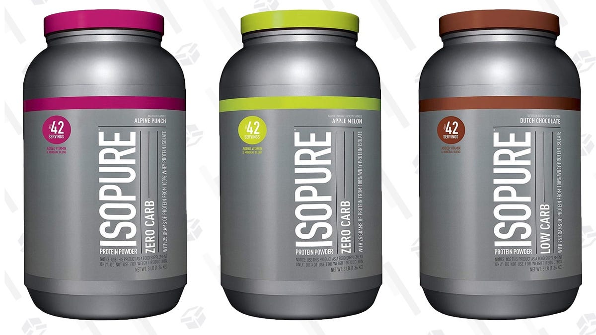 Isopure protein drink