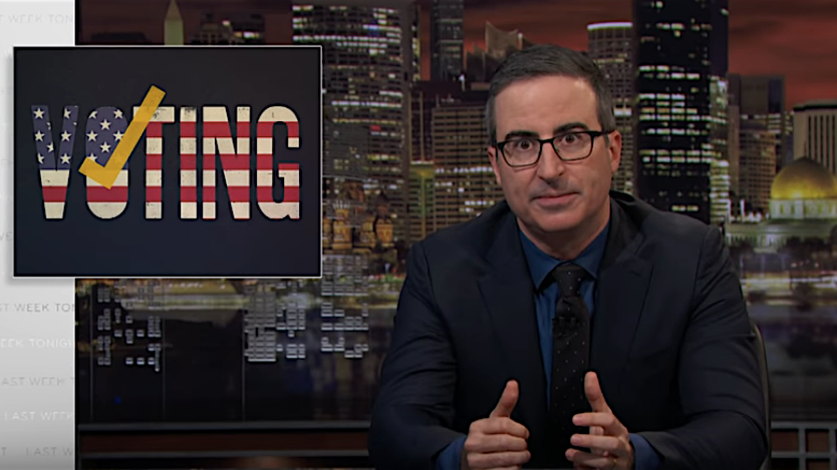 John Oliver Shows The GOP Doesn’t Care If Your Vote Is Counted Properly ...