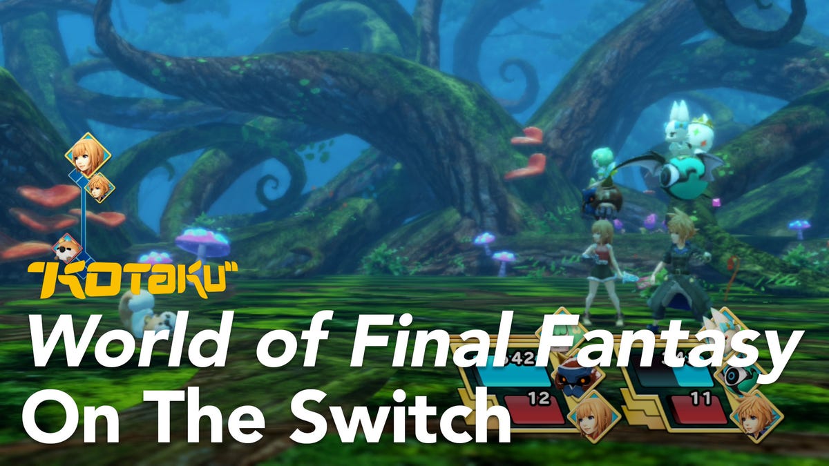 World Of Final Fantasy Looks Rough, Plays Great On Switch [Update]