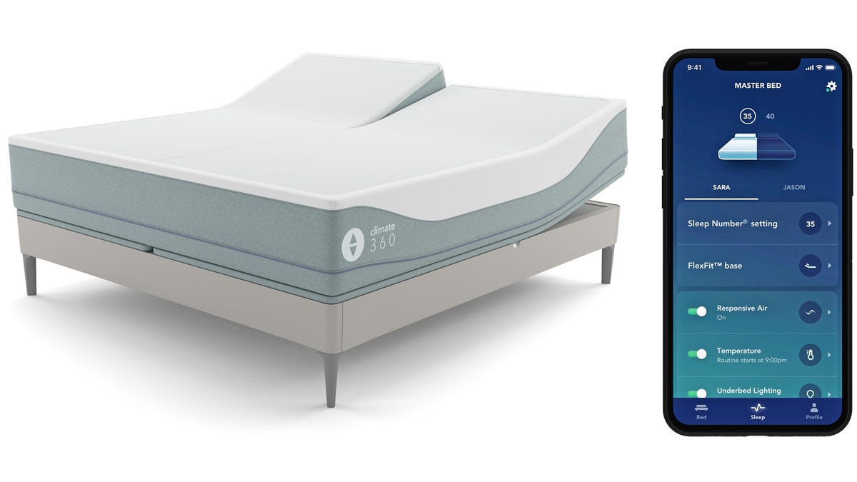 A Bed That Cools and Heats Each Sleeper Separately Will Save