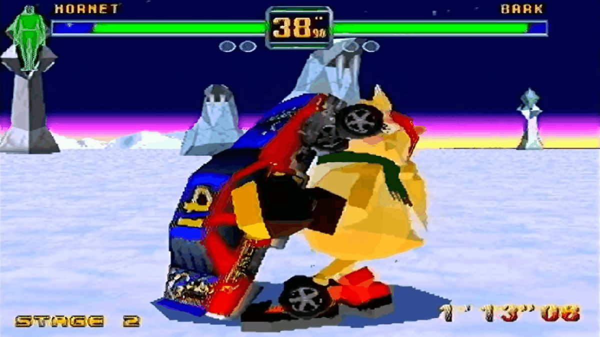 Random fact: Daytona USA had a Sonic carving on the Three-Seven