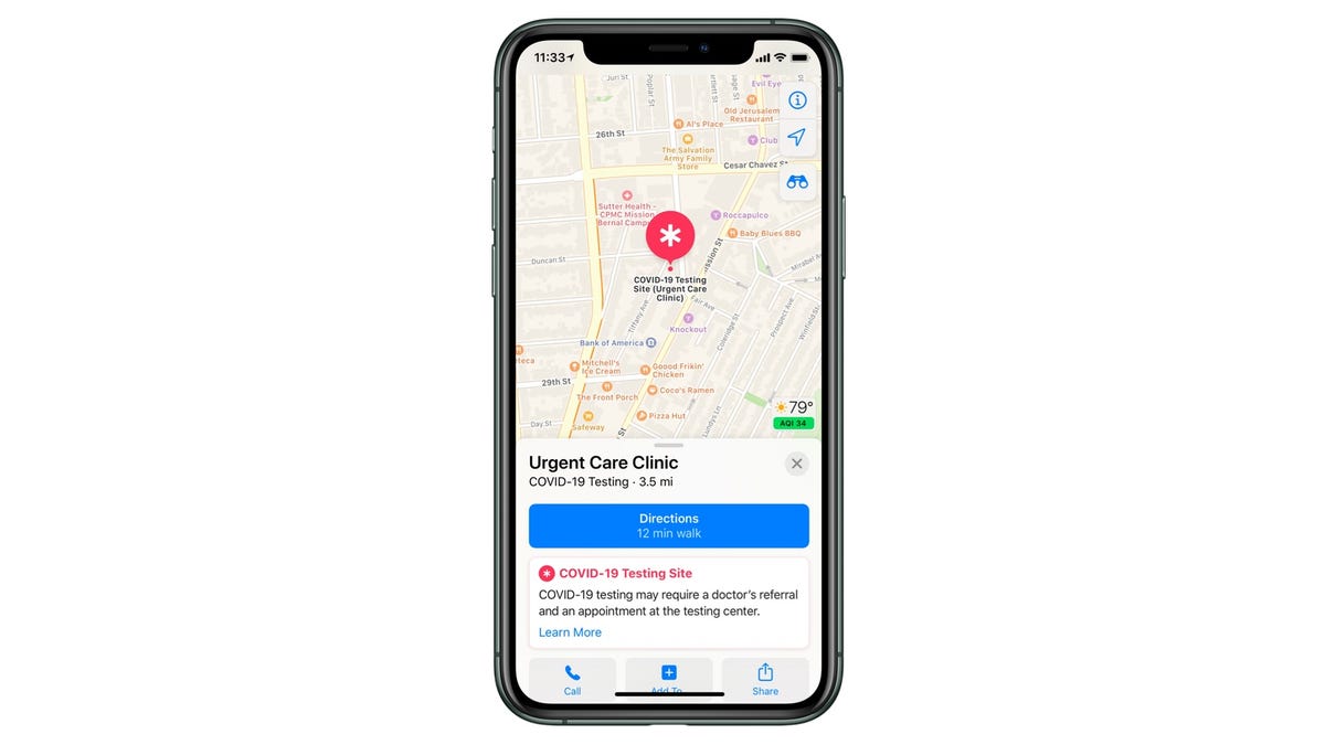 Apple Maps Will Soon Show You How Few Coronavirus Testing Centers There ...
